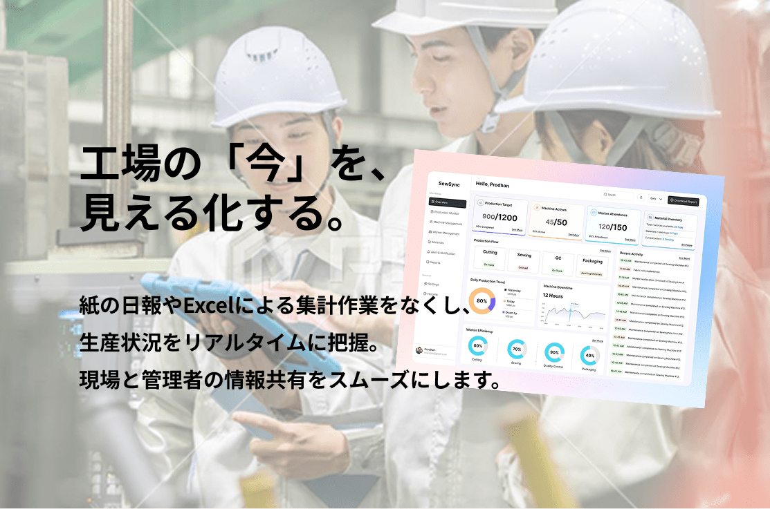 Factory FlowのWebサイトのスクリーンショット
